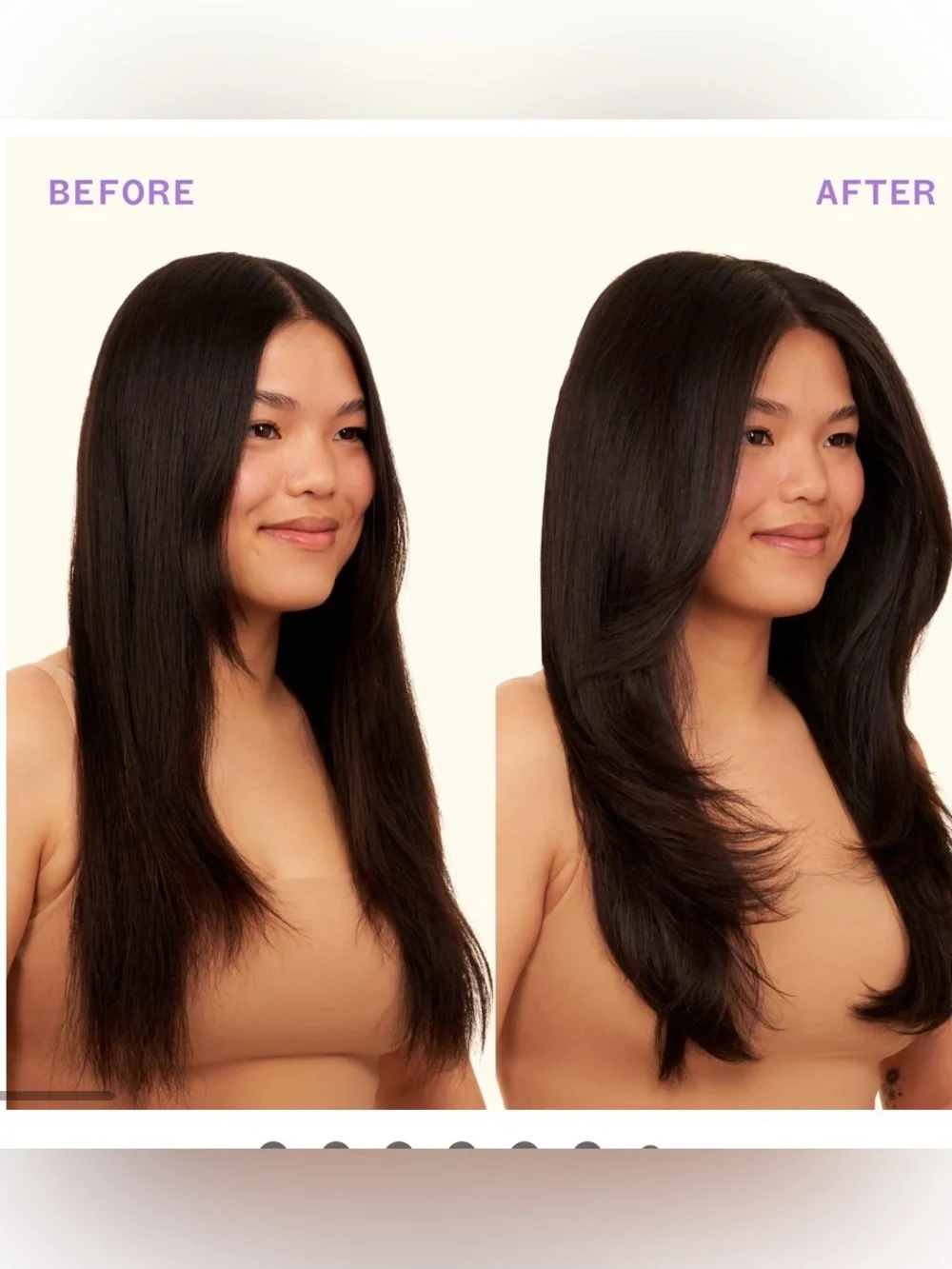 amika Volumizing Finishing Spray in Purple and Pink Pattern